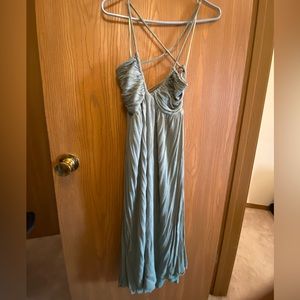 Windsor green sun dress-M